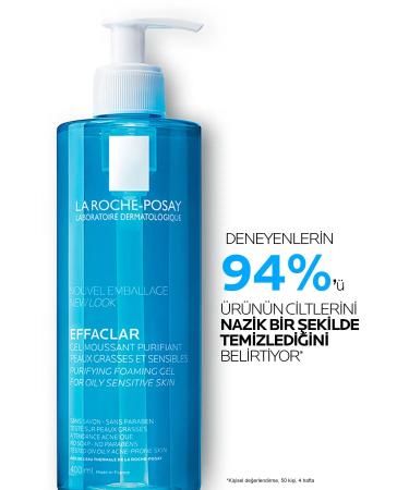 La Roche Posay EFFACLAR WASHING GEL FOR OILY AND ACNE-PRONE SKIN 400 ML - Buy Online on GoSupps.com