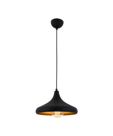 dayanclighting Black inside gold pendant single