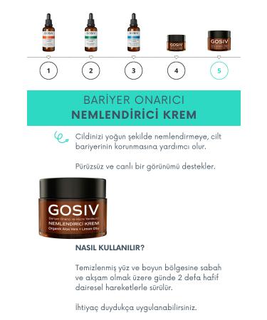 Gosiv Barrier Repair and Moisturizing Cream - Buy Online on GoSupps.com