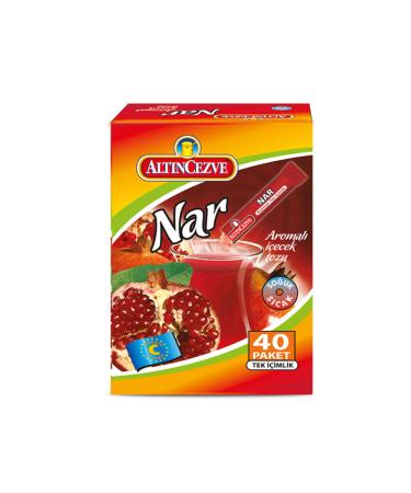 Alt ncezve APPLE LINDEN STRAWBERRY CINNAMON COCKTAIL POMEGRANATE FLAVORED DRINK POWDER 40 1.5 GR SET OF 6 - Buy Online on GoSupps.com