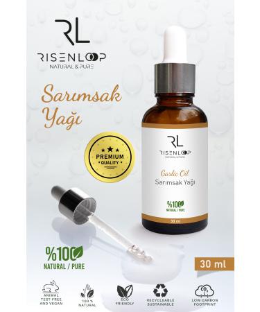 RL Cosmetics Garlic Oil 0 Pure Natural 30 ML