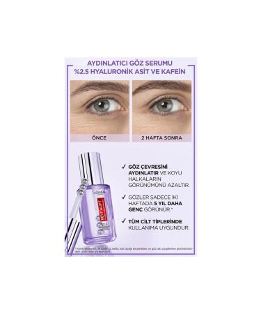 L'Oreal Paris Loreal Telescopic-Filler Eye Serum-Kajal Pencil-Vivid Effective Looks Eye Care and Makeup Set - Buy Online on GoSupps.com