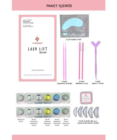 iconsign Lash Lift Eyelash Lifting Eyebrow Lamination Set Eyelash Perm Lash Lift Eco Package - Buy Online on GoSupps.com