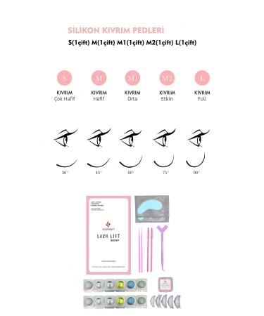 iconsign Lash Lift Eyelash Lifting Eyebrow Lamination Set Eyelash Perm Lash Lift Eco Package - Buy Online on GoSupps.com