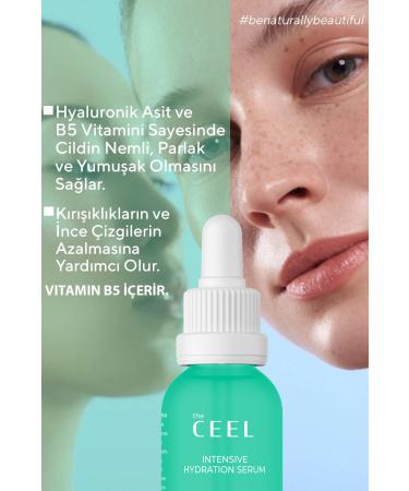 The Ceel Intensive Moisturizing and Repairing Serum Hyaluronic Acid Sodium Pca Panthenol B5 Effective 30 ml - Buy Online on GoSupps.com