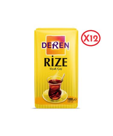 DEREN Rize Loose Tea 1000 Gr (12 Pieces)
