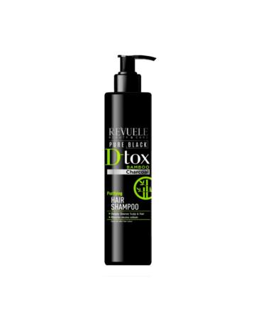 Revuele Super Pure Detox Black Bamboo Charcoal Super Shampoo 335 ml KEY RN57