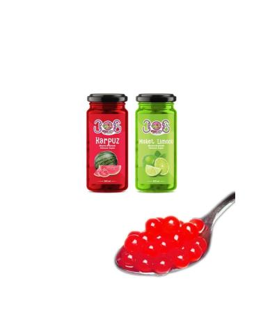 0808Boba Bubble Tea 2 Products in 1 Set - Bubble Tea Pearls - Poppings Boba