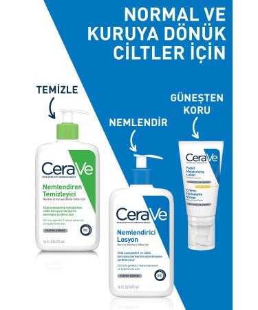 CeraVe Hydrating Cleanser For Normal To Dry Skin 473ml - Buy Online on GoSupps.com