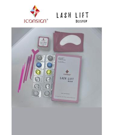iconsign Lash Lift Eyelash Lifting Eyebrow Lamination Set Eyelash Perm Lash Lift Eco Package - Buy Online on GoSupps.com