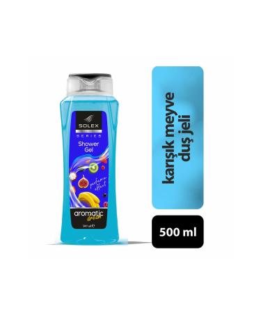 Solex Professional Series Mixed Fruit Flavored Shower Gel (Shower Gel) 500 ml.