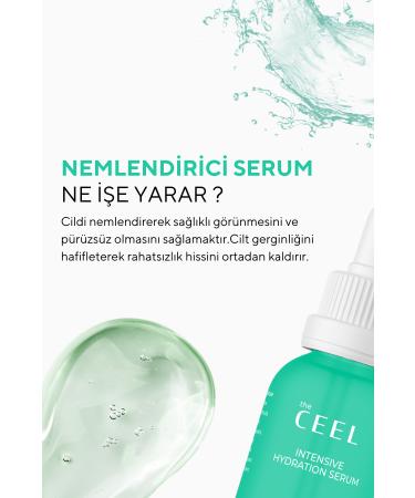 The Ceel Intensive Moisturizing and Repairing Serum Hyaluronic Acid Sodium Pca Panthenol B5 Effective 30 ml - Buy Online on GoSupps.com
