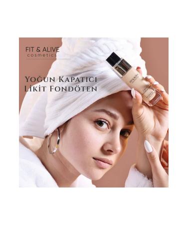 Fit & Alive Fitalive 101 Liquid Foundation Liquid Foundation - Light - Buy Online on GoSupps.com