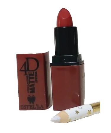 ESSFASIHON 4D Long Lasting Matte Lipstick + Glitter Eye Pencil Gift - Buy Online on GoSupps.com