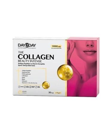 DAY2DAY The Collagen Beauty Intense Strawberry 1000 mg 30 Sachets
