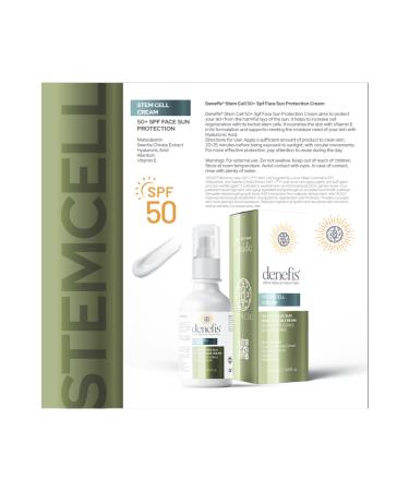 Denefis 50+ Spf Face Sun Protection Cream - Buy Online on GoSupps.com