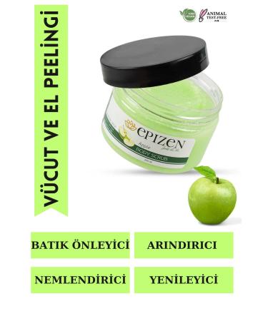 EP ZEN Apple Flavored Hand and Body Peeling Nourishing Purifying Ingrown Remover