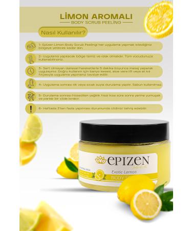 EP ZEN Lemon Flavored Hand and Body Peeling Nourishing Purifying Ingrown Remover - Buy Online on GoSupps.com