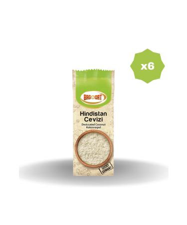 Baghdad BAGHDAD COCONUT 50 GR X 6 PIECES