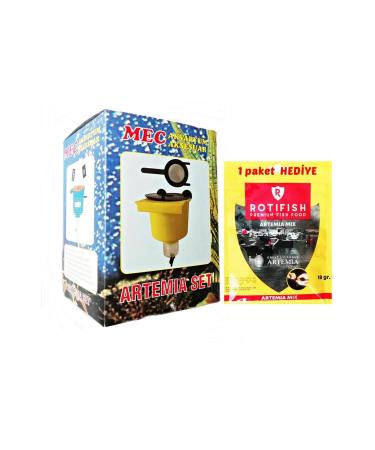 Artemia Fish Removal Set with Scoop - 1 Piece Rotifish Artemia Mix 18gr