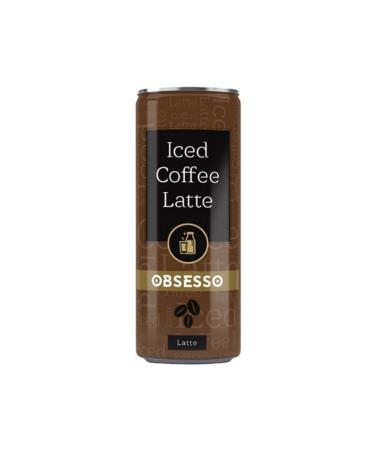 OBSESSO 6-Pack Obsesso Iced Coffee Latte Tin 250 ML