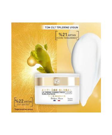 Yves Rocher Anti-Age Renewing Hyaluronic Acid Panthenol Anti-Aging Herbal Stem Cell Care Cream 50ml DEMBA845 - Buy Online on GoSupps.com