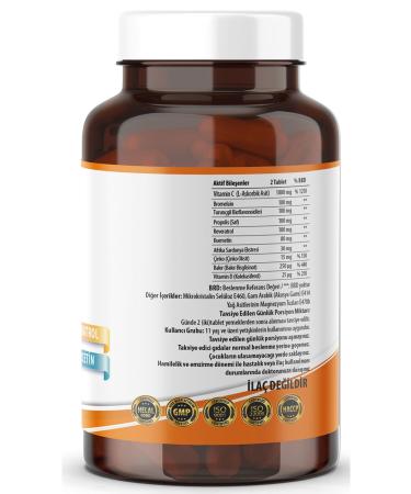 Ncs Vitamin C Zinc Propolis Bromelian Zinc Vitamin D 120 Tablets - Buy Online on GoSupps.com