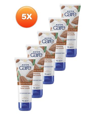 Avon Care Cocoa Butter Hand Cream 75 Ml. Set of Five - Buy Online on GoSupps.com
