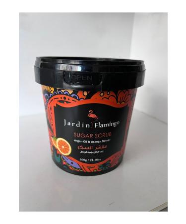 JARDIN FLAMINGO BODY PEELING ARGAN OIL & ORANGE FLOWER