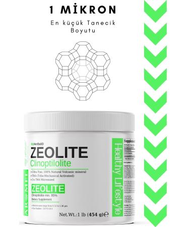 Aromel Zeolite Powder | 454g | Ultrafine | Micronized Active Zeolite Clinoptilolite