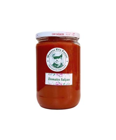 Manyas Village Market Natural Homemade Tomato Paste 660 Cc Jar 700 gr