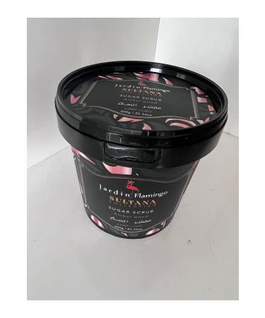 JARD N FLAMINGO SULTANA COLLECTION SUGAR SCRUB AMBER WOOD