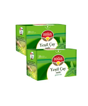 Do u GREEN TEA PLAIN 20 STRAINER BAGS (30 gr) 2 PIECES