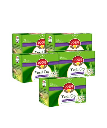 Do u GREEN TEA BERGAMOT FLAVORED 20 FILTER BAGS (30 gr) 5 PIECES