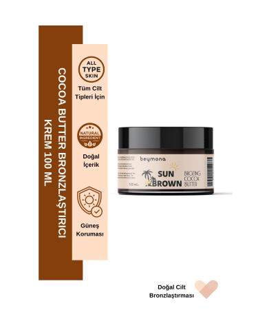 beymona Bronzing Cocoa Butter Cream 100 Ml