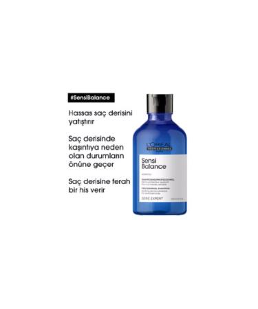 L'oreal Professionnel Beautybar-Serie Expert Sensi Balance Moisturizing and Soothing Irritations Shampoo 300 Ml - Buy Online on GoSupps.com