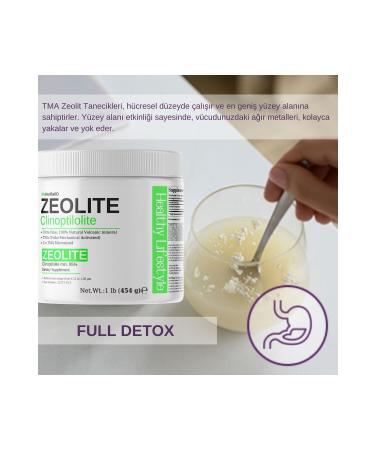 Aromel Zeolite Powder | 454g | Ultrafine | Micronized Active Zeolite Clinoptilolite - Buy Online on GoSupps.com
