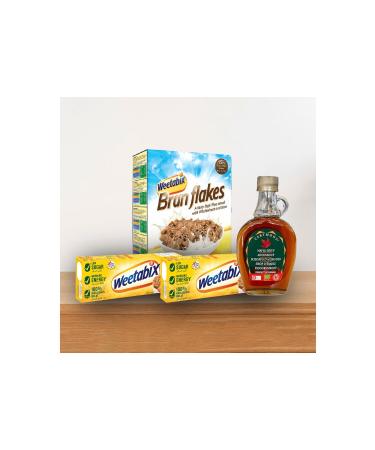 Weetabix WHOLE GRAIN BAR 2 PCS + WHOLE Wheat 1 PCS WEERTMONT MAPLE SYRUP 1 PCS