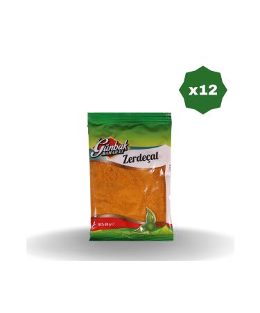 Gunbak GUNBAK TURMERIC 80 GR X 12 PIECES