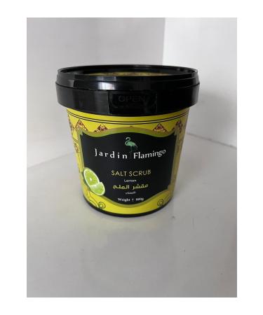 JARD N FLAMINGO SALT SCRUB LEMON