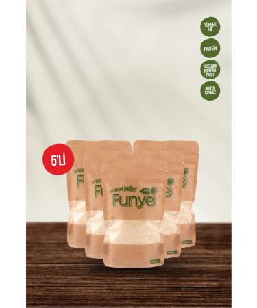 FUNYE Hazelnut Flour - Kraft (100 Gr) x 5 Pieces