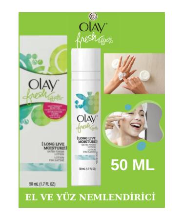 OLAY Fresh Effects ElveY z Light soft satin lotion best suited for all skin types 50ml