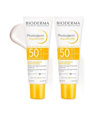 Bioderma Photoderm Aquafluide Invisible Spf50 40 ml 2 Pieces