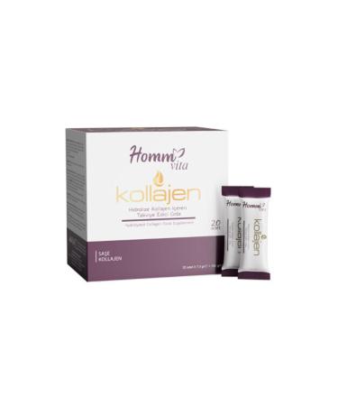 Homm Herbal Homm Vita Skin Rejuvenating Immune Boosting Collagen Drink 20 Pieces - Buy Online on GoSupps.com