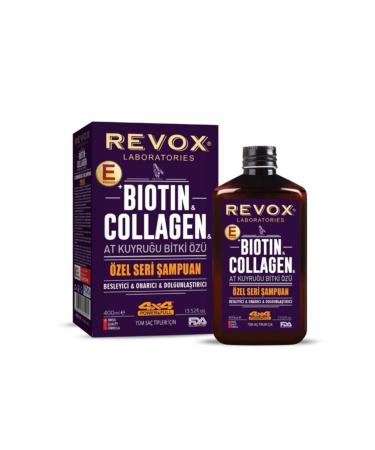 Revox Horsetail Plant Extract Biotin Collagen Special Series Shampoo 400 ml