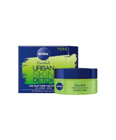 NIVEA Essentials Urban Skin Detox Gel Night Cream
