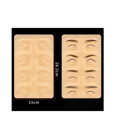 alaraycosmetics Permanent Makeup Micropigmentation Work 3d Eyeliner&dipliner&eyebrow Latex 2 Pieces