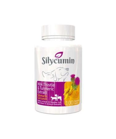 Bio PetActive Silycumin Detox Effective Immune System Supporter for Cats and Dogs 100 Tablets