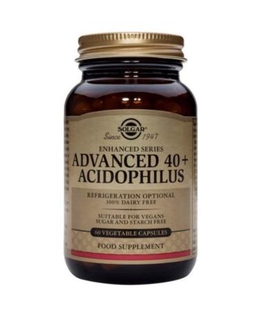 Solgar Advanced 40 + Acidophilus 60 Capsules