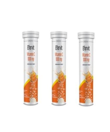 Ocean Efervit Vitamin C 1000 Mg-20 Effervescent Tablet*3 Pieces